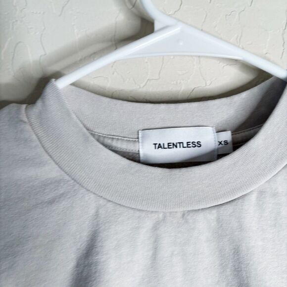 Talentless Crop Dart Lightweight Crewneck - Picture 2 of 5